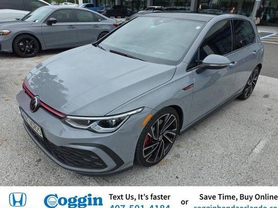 VOLKSWAGEN GOLF GTI 2022 WVW587CD6NW150544 image